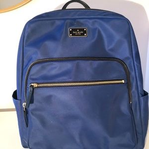 Kate Spade Navy Nylon Backpack